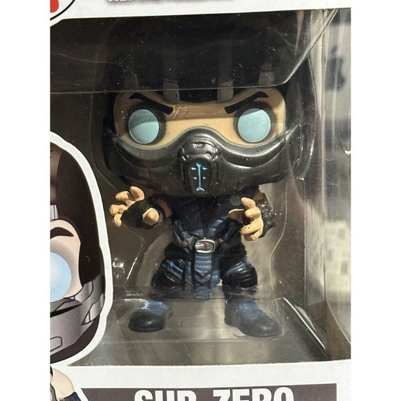 Funko Pop! Mortal Kombat X - Sub-Zero Action Figure Box #251 Pop Games - Picture 4 of 11